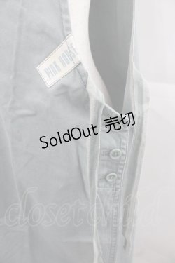 画像4: PINK HOUSE / うさぎ刺繍ジャンパースカート  ブルー I-25-12-06-088-LO-OP-SA-ZI