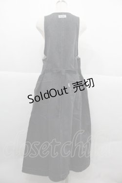 画像2: PINK HOUSE / デニムジャンパースカート M ブラック I-25-12-06-089-LO-OP-SA-ZI