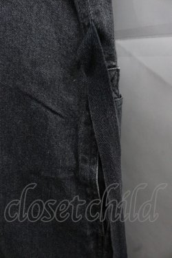 画像4: PINK HOUSE / デニムジャンパースカート M ブラック I-25-12-06-089-LO-OP-SA-ZI