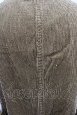 画像3: PINK HOUSE / コーデュロイクリスマスクマワッペンジャンパースカート  ブラウン I-25-12-06-090-LO-OP-SA-ZI