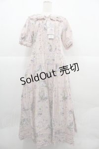 PINK HOUSE / リトルヴァイオレットプリントワンピース  ピンク I-25-12-06-091-LO-OP-SA-ZI