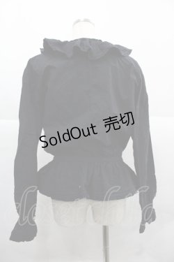 画像2: PINK HOUSE / うさぎ刺繍ブラウス  ブラック I-25-12-06-011-LO-BL-SA-ZI