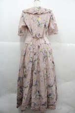 画像2: PINK HOUSE / リトルヴァイオレットプリントワンピース  ピンク I-25-12-06-091-LO-OP-SA-ZI (2)