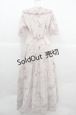 画像2: PINK HOUSE / リトルヴァイオレットプリントワンピース  ピンク I-25-12-06-091-LO-OP-SA-ZI