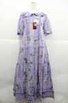 画像1: PINK HOUSE / リトルヴァイオレットプリントワンピース  パープル I-25-12-06-092-LO-OP-SA-ZI (1)