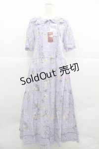 PINK HOUSE / リトルヴァイオレットプリントワンピース  パープル I-25-12-06-092-LO-OP-SA-ZI