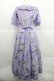 画像2: PINK HOUSE / リトルヴァイオレットプリントワンピース  パープル I-25-12-06-092-LO-OP-SA-ZI (2)