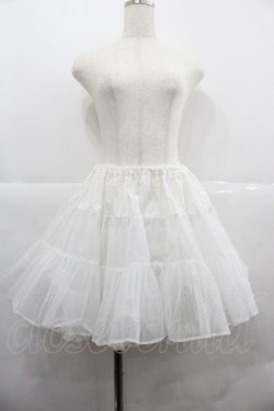 画像1: BABY,THE STARS SHINE BRIGHT / ふわふわパニエ  白 I-25-12-06-094-BA-SK-SA-ZI