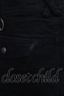 画像3: SEX POT ReVeNGe / ワッペンデザインプリーツスカート L 黒Ｘ白 I-25-12-06-099-SP-SK-SA-ZI