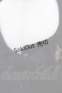 画像4: PINK HOUSE / うさぎ刺繍ブラウス  ブラック I-25-12-06-011-LO-BL-SA-ZI