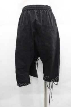画像2: WRouge / 編み上げハーフパンツ  黒 I-25-12-06-110-PU-PA-SA-ZI
