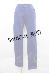 WORLD WIDE LOVE！(Rydia) / クラッシュデザインパンツ  青デニム I-25-12-06-113-PU-PA-SA-ZI