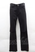 BPN FOR MEN / フロントクラッシュパンツ M 黒 I-25-12-06-119-GO-PA-SA-ZI
