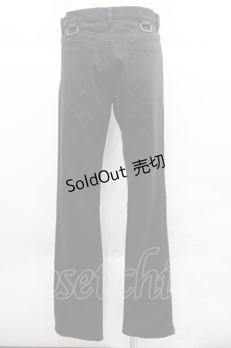 画像2: BPN FOR MEN / フロントクラッシュパンツ M 黒 I-25-12-06-119-GO-PA-SA-ZI (2)