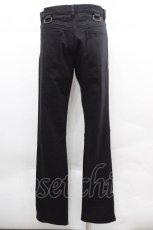 画像2: BPN FOR MEN / フロントクラッシュパンツ M 黒 I-25-12-06-119-GO-PA-SA-ZI (2)