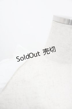 画像3: PINK HOUSE / ピンタックレースフリルオーバーブラウス  ホワイト I-25-12-06-013-LO-BL-SA-ZI