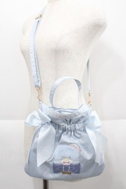 画像2: Maison de FLEUR / タキシードサム ダブルリボン2Ｗayトート  サックス I-25-12-06-124-LO-BG-SA-ZI