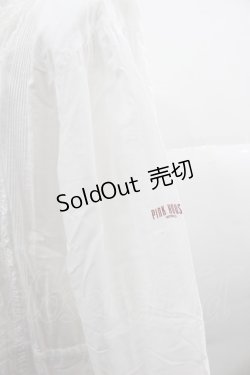 画像3: PINK HOUSE / ピコフリルオーバーブラウス  ホワイト I-25-12-06-014-LO-BL-SA-ZI