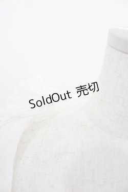 画像4: PINK HOUSE / ピコフリルオーバーブラウス  ホワイト I-25-12-06-014-LO-BL-SA-ZI