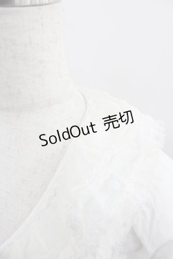 画像3: PINK HOUSE / チュールレースオーバーブラウス  ホワイト I-25-12-06-015-LO-BL-SA-ZI