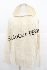 PINK HOUSE / ギンガムチェックフリルフード付きブラウス  イエロー I-25-12-06-018-LO-BL-SA-ZI