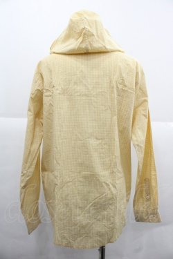 画像2: PINK HOUSE / ギンガムチェックフリルフード付きブラウス  イエロー I-25-12-06-018-LO-BL-SA-ZI