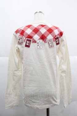 画像2: PINK HOUSE / たれ耳うさぎ刺繍ワッペンカットソー  アイボリー I-25-12-06-021-LO-TO-SA-ZI