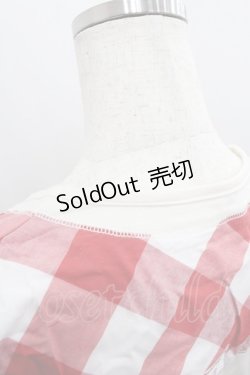 画像4: PINK HOUSE / たれ耳うさぎ刺繍ワッペンカットソー  アイボリー I-25-12-06-021-LO-TO-SA-ZI