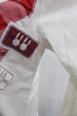 画像5: PINK HOUSE / たれ耳うさぎ刺繍ワッペンカットソー  アイボリー I-25-12-06-021-LO-TO-SA-ZI