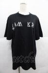 画像1: KRY CLOTHING / DAVIDEプリントTシャツ  黒Ｘ白 I-25-12-06-026-EL-TO-SA-ZT058 (1)