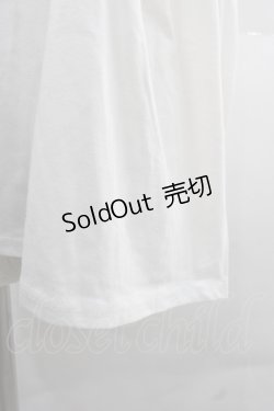 画像4: Rydia / ひげさん半袖カットソー  白Ｘ黒 I-25-12-06-027-PU-TO-SA-ZT194