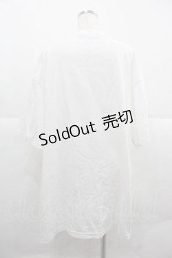 画像2: Candy Stripper / TOKYO CANDY PEPE ＆ TIGER BIG TEE  白ｘ黒 I-25-12-06-028-PU-TO-SA-ZT186