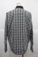 画像2: MILKBOY / ギンガムチェック長袖シャツ  黒Ｘ白チェック I-25-12-06-029-MB-BL-SA-ZI (2)