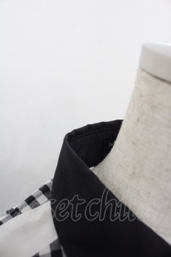 画像3: MILKBOY / ギンガムチェック長袖シャツ  黒Ｘ白チェック I-25-12-06-029-MB-BL-SA-ZI