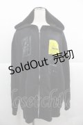 KMK(KINGLY MASK) / パッチワークデザインパーカー  黒Ｘ黄色Ｘ青 I-25-12-06-030-PU-TO-SA-ZI