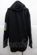 画像2: KMK(KINGLY MASK) / パッチワークデザインパーカー  黒Ｘ黄色Ｘ青 I-25-12-06-030-PU-TO-SA-ZI (2)