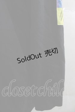画像3: KMK(KINGLY MASK) / パッチワークデザインパーカー  黒Ｘ黄色Ｘ青 I-25-12-06-030-PU-TO-SA-ZI