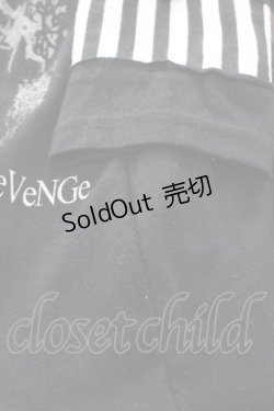 画像4: SEX POT ReVeNGe / シャンデリアプリントパーカー  黒Ｘグレー I-25-12-09-035-SP-TO-SA-ZI