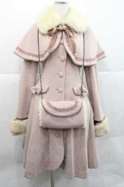 画像1: Mary Magdalene / ガブリエラコート  ピンク I-25-12-09-039-CL-CO-SA-ZI