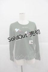 PINK HOUSE / スコッチテリアプリントカットソー  グリーン I-25-12-09-008-LO-TO-SA-ZI