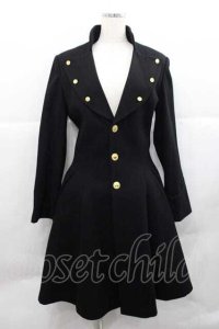 Sanplusfriend / ロングコート  黒 I-25-12-09-044-GO-CO-SA-ZI