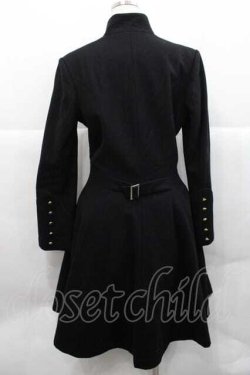 画像2: Sanplusfriend / ロングコート  黒 I-25-12-09-044-GO-CO-SA-ZI