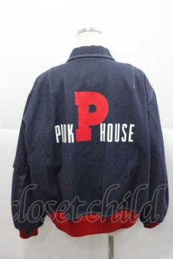 画像2: PINK HOUSE / サガラワッペン付きブルゾン  ブルー I-25-12-09-045-LO-JA-SA-ZI