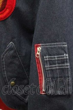 画像3: PINK HOUSE / サガラワッペン付きブルゾン  ブルー I-25-12-09-045-LO-JA-SA-ZI