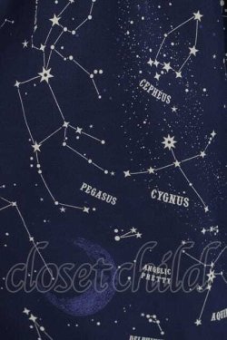 画像4: Angelic Pretty / Cosmicジャンパースカート  ネイビー I-25-12-09-046-AP-OP-SA-ZI