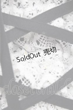 画像4: BABY,THE STARS SHINE BRIGHT / ベビードールジャンパースカート  黒Ｘ白 I-25-12-09-048-BA-OP-SA-ZI