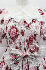 画像3: BABY,THE STARS SHINE BRIGHT / シュガーブーケ〜永遠の乙女の憧れ〜柄ワンピース  白 I-25-12-09-049-BA-OP-SA-ZI (3)