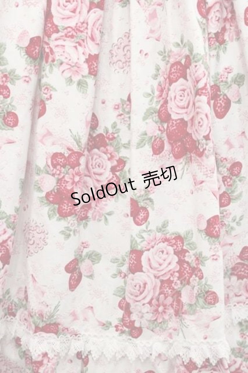 画像4: BABY,THE STARS SHINE BRIGHT / シュガーブーケ〜永遠の乙女の憧れ〜柄ワンピース  白 I-25-12-09-049-BA-OP-SA-ZI (4)