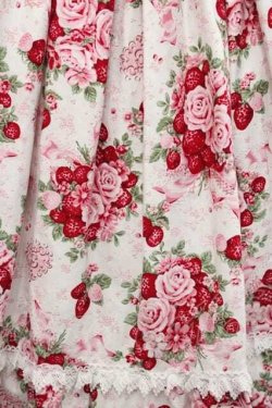 画像4: BABY,THE STARS SHINE BRIGHT / シュガーブーケ〜永遠の乙女の憧れ〜柄ワンピース  白 I-25-12-09-049-BA-OP-SA-ZI