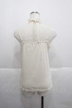 画像2: axes femme / ホルター付BIGリボンキャミ M キナリ I-25-12-09-001-AX-TO-SA-ZI